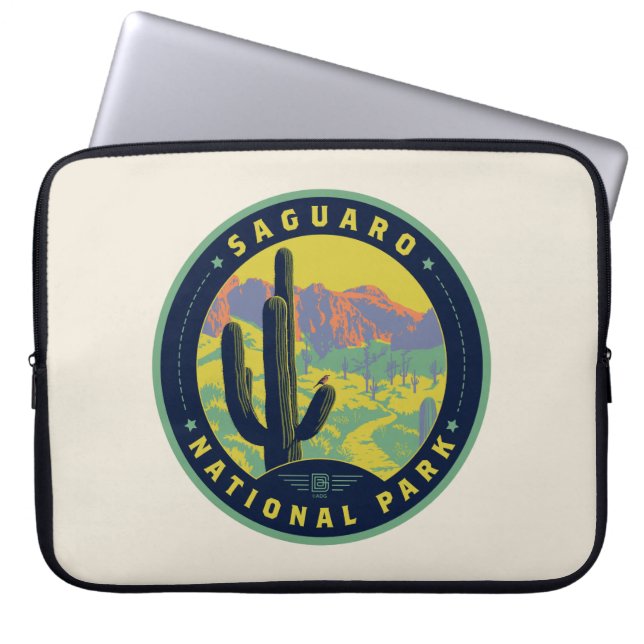 Nationaal park Saguaro Laptop Sleeve (Voorkant)