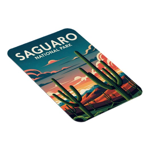 Nationaal park Saguaro Magneet (Rechterzijde)