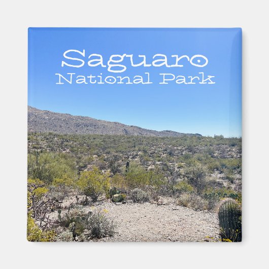 Nationaal park Saguaro Magneet (Voorkant)