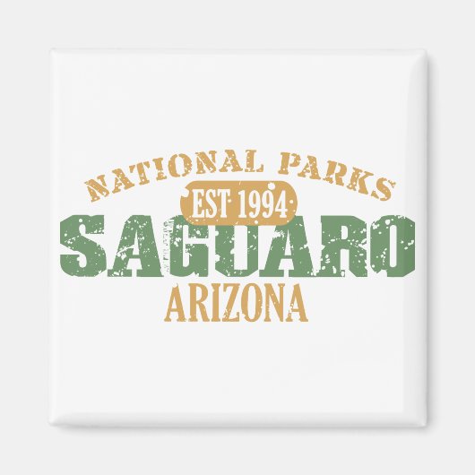 Nationaal park Saguaro Magneet (Voorkant)
