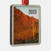 Nationaal park Saguaro Metalen Ornament (Rechts)