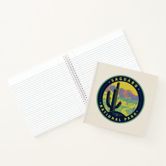 Nationaal park Saguaro Notitieboek (Binnen)