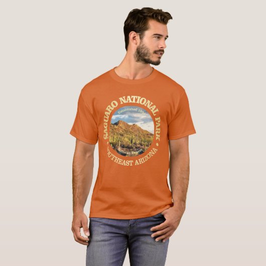 Nationaal park Saguaro (NP2) T-shirt (Voorkant volledig)