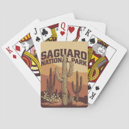Nationaal park Saguaro Pokerkaarten