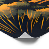 Nationaal park Saguaro Poster (Hoek)