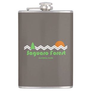 Nationaal park Saguaro Retro Heupfles