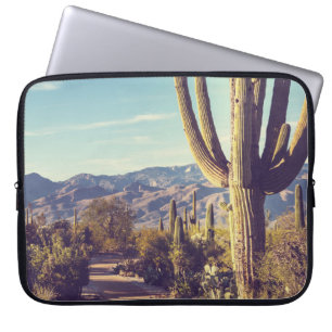 Nationaal park Saguaro, schilderachtig gebied. Laptop Sleeve