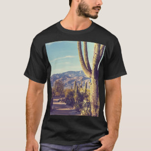 Nationaal park Saguaro, schilderachtig gebied. T-shirt