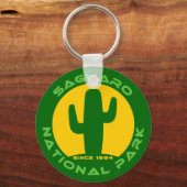 Nationaal park Saguaro Sleutelhanger (Voorkant)