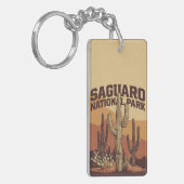 Nationaal park Saguaro Sleutelhanger (Voorkant Links)