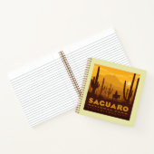 Nationaal park Saguaro Square | Arizona Notitieboek (Binnen)