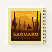 Nationaal park Saguaro Square | Arizona Notitieboek (Achterkant)