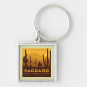 Nationaal park Saguaro Square | Arizona Sleutelhanger (Voorkant)