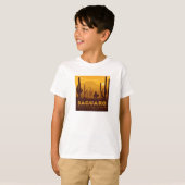 Nationaal park Saguaro Square | Arizona T-shirt (Voorkant volledig)