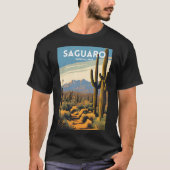 Nationaal park Saguaro T-shirt (Voorkant)