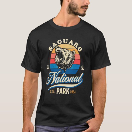 Nationaal park Saguaro T-shirt (Voorkant)