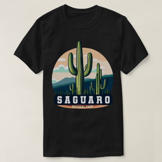 Nationaal park Saguaro T-shirt (Design voorkant)