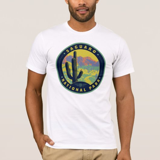Nationaal park Saguaro T-shirt (Voorkant)