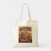 Nationaal park Saguaro Tote Bag (Achterkant)