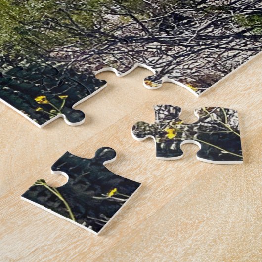 Nationaal park Saguaro Tucson Arizona Jigzaag Puzz Legpuzzel (Zijkant)