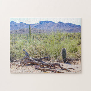 Nationaal park Saguaro Tucson Arizona Jigzaag Puzz Legpuzzel
