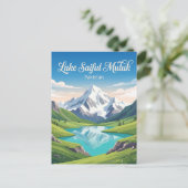 Nationaal park Saiful Muluk Pakistan Briefkaart (Staand voorkant)