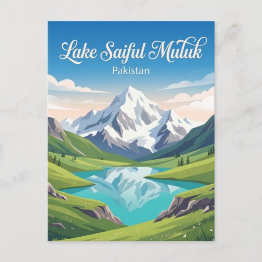 Nationaal park Saiful Muluk Pakistan Briefkaart (Voorkant)