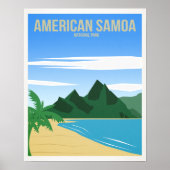 Nationaal Park Samoa Poster (Voorkant)