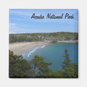 Nationaal Park Sand Beach - Acadia Magneet