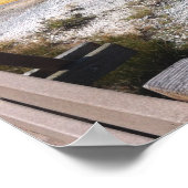 Nationaal park Sapphire Pool Yellowstone Poster (Hoek)