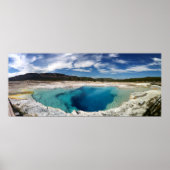 Nationaal park Sapphire Pool Yellowstone Poster (Voorkant)