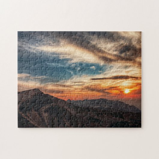 Nationaal Park Schilderachtig bergen Sunset Utah Legpuzzel (Horizontaal)