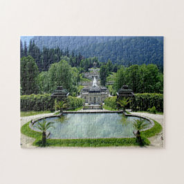 Nationaal park Schilderachtig Garden House Lake Legpuzzel