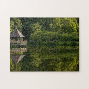 Nationaal park Schilderachtig Garden House Lake Vi Legpuzzel