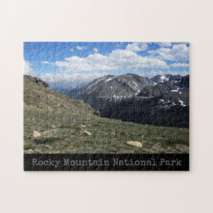 Nationaal park schilderachtig Rocky Mountain Legpuzzel