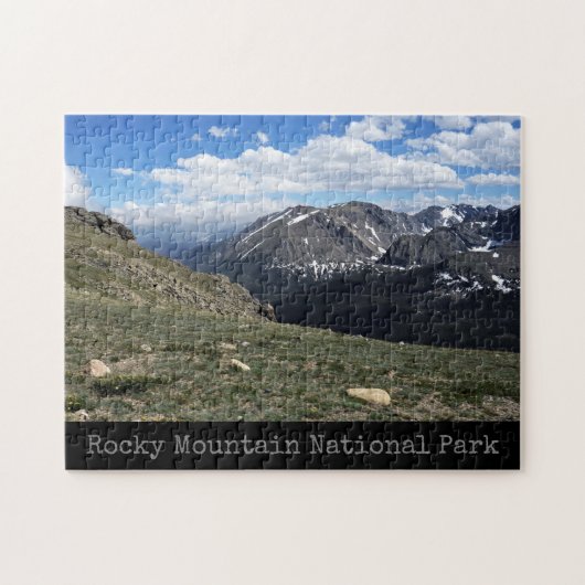 Nationaal park schilderachtig Rocky Mountain Legpuzzel (Horizontaal)