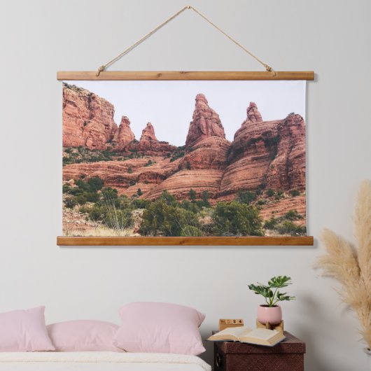 Nationaal park Sedona Arizona Red Rock Hangend Wandkleed (Slaapkamer)