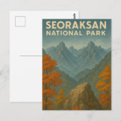 Nationaal park Seoraksan Briefkaart (Voorkant / Achterkant)