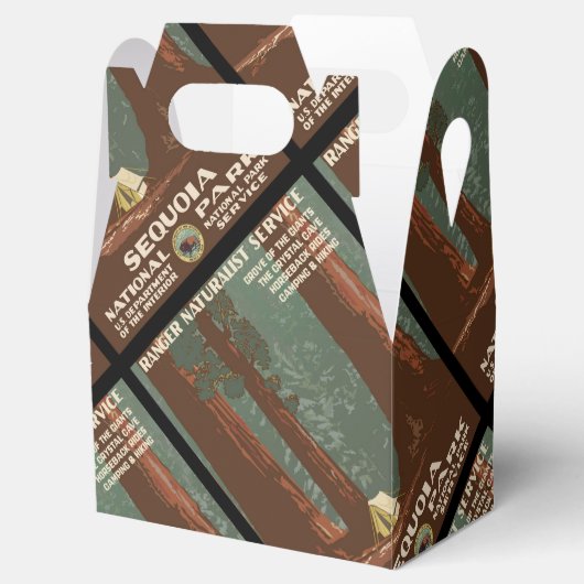 Nationaal park Sequoia Bedankdoosjes (Geopend)