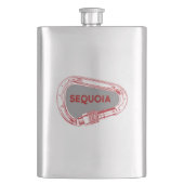 Nationaal park Sequoia, beklimming Carabiner Flacon (Voorkant)