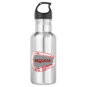 Nationaal park Sequoia, beklimming Carabiner Waterfles (Voorkant)