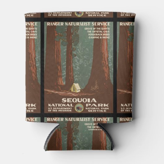 Nationaal park Sequoia Blikjeskoeler (Voorkant)