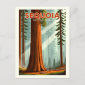 Nationaal park  Sequoia Briefkaart (Voorkant)