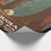 Nationaal park Sequoia Cadeaupapier (Hoek)