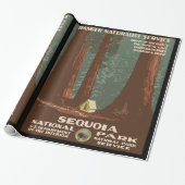 Nationaal park Sequoia Cadeaupapier (Uitgerold)