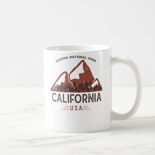  nationaal park Sequoia California Coffee Mu Koffiemok (Rechts)