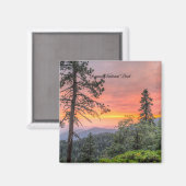 Nationaal Park Sequoia, Californië Magneet (Voorkant / Achterkant)