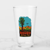 Nationaal park Sequoia, Californië - Pint Glass Glas (Voorkant)