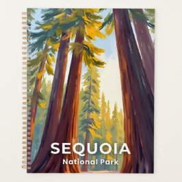 Nationaal park Sequoia | Californische kunst Planner
