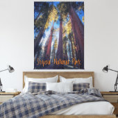 Nationaal Park Sequoia Canvas Afdruk (Insitu (Slaapkamer))